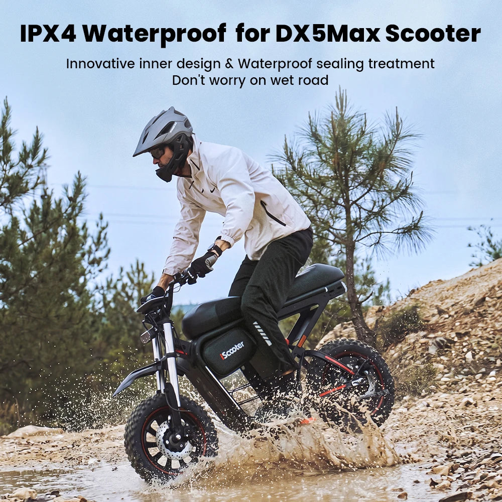iScooter DX5Max Electric Scooter Off-Road