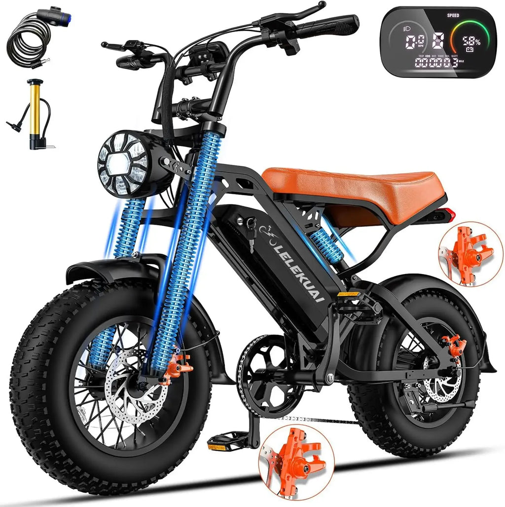 Electric Bike for Adults, 20-35MPH Speed