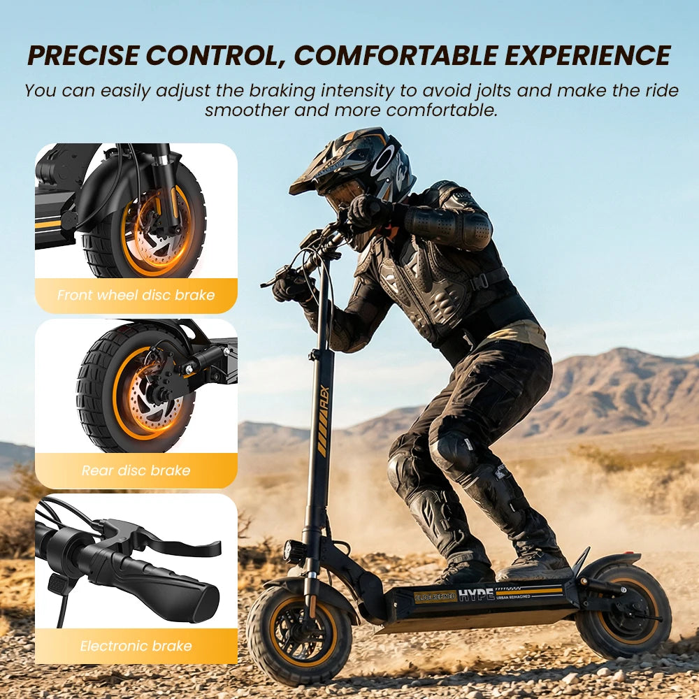 IScooter W9Air for Adults 10 Inch Off Road