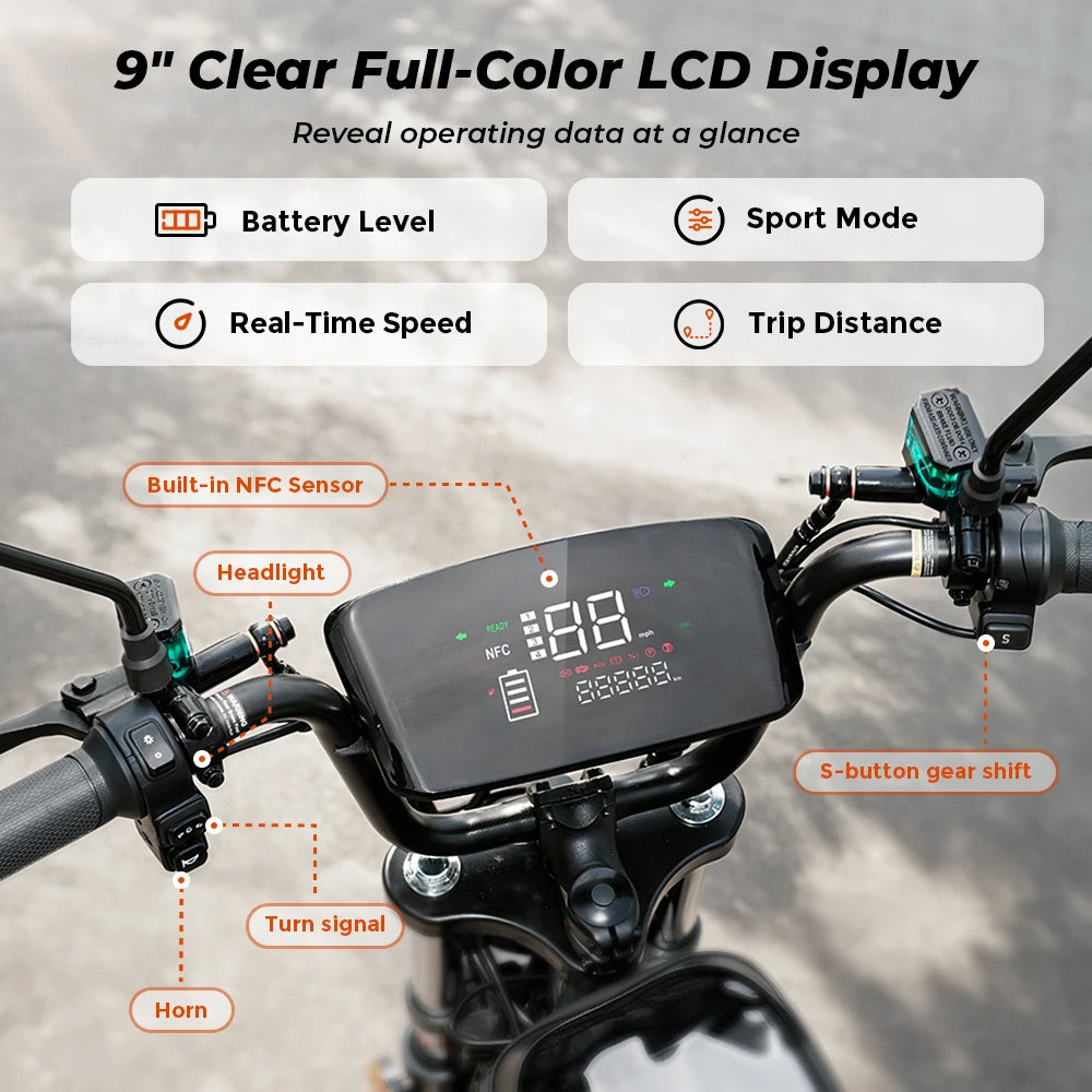 IScooter DX5 Electric Bike With Seat&Basket