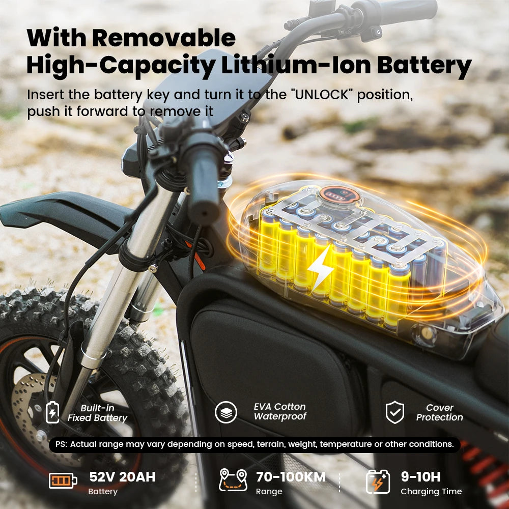 iScooter DX5Max Electric Scooter Off-Road