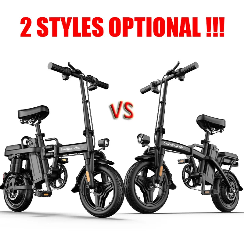 E-Bike, Max Load Capacity Of 330LBS