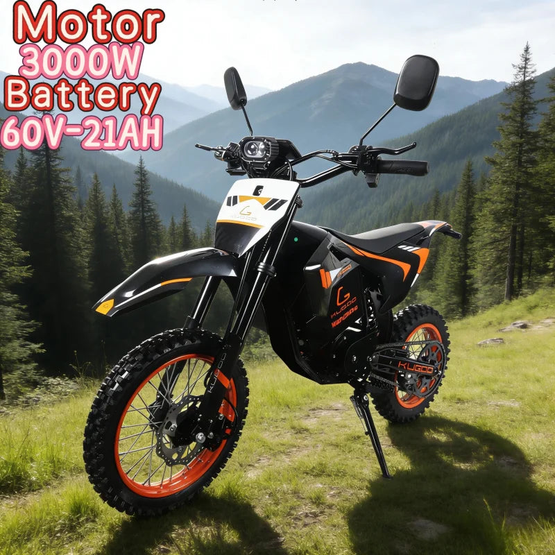 E-Bike, built-in 3000W powerful motor