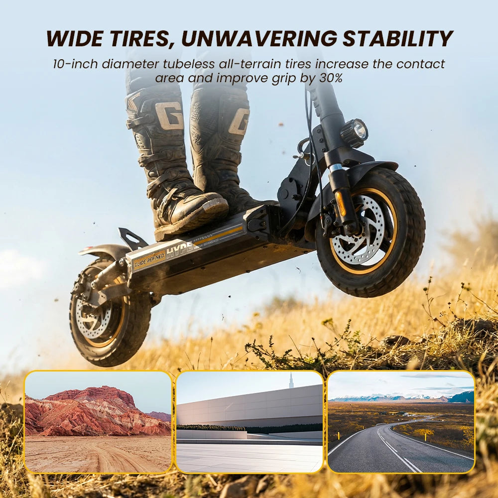 IScooter W9Air for Adults 10 Inch Off Road