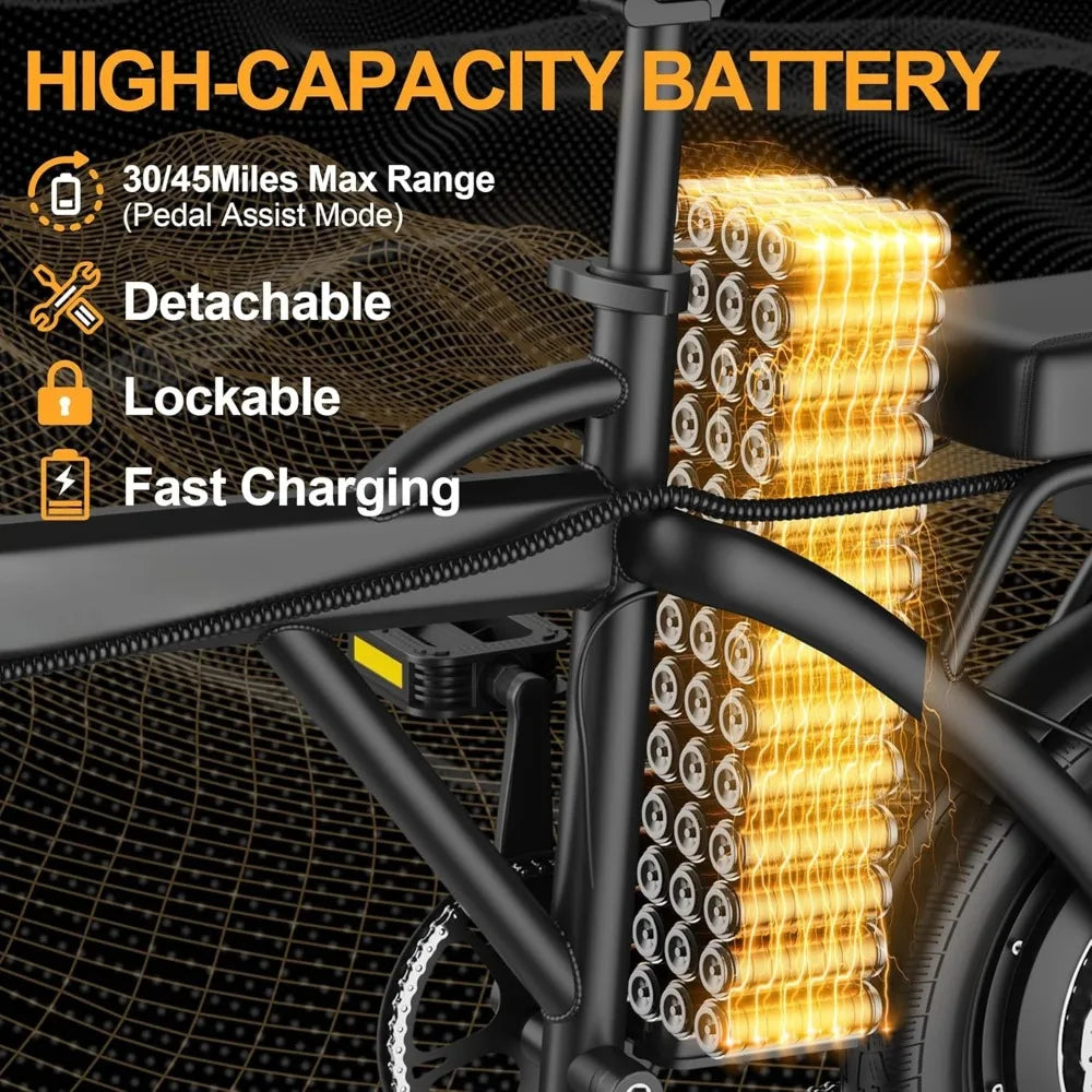 Bike for Adults, 500W Motor