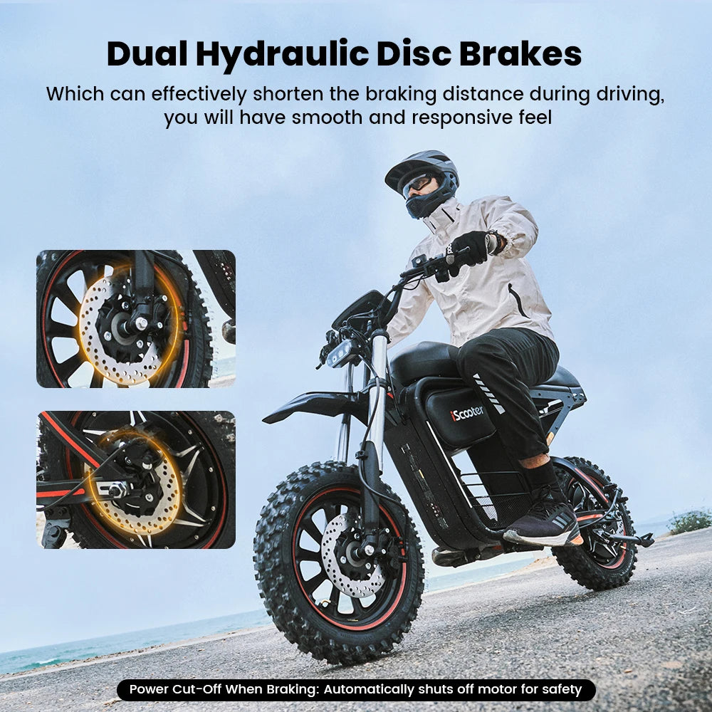 iScooter DX5Max Electric Scooter Off-Road
