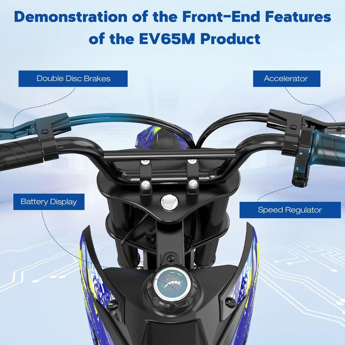 EVERCROSS TECH EV65M Electric Motocross KID