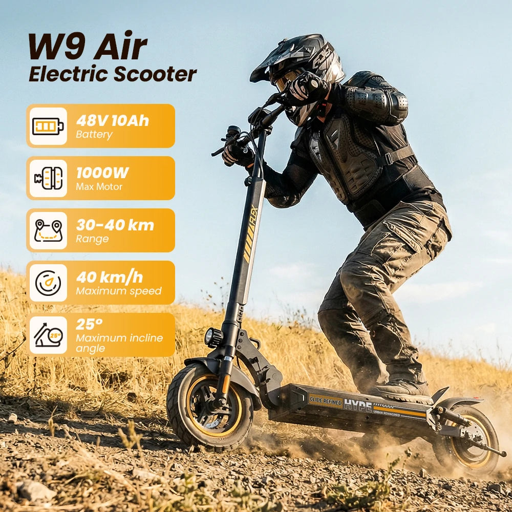 IScooter W9Air for Adults 10 Inch Off Road