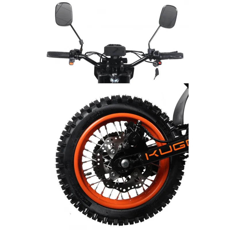 E-Bike, built-in 3000W powerful motor