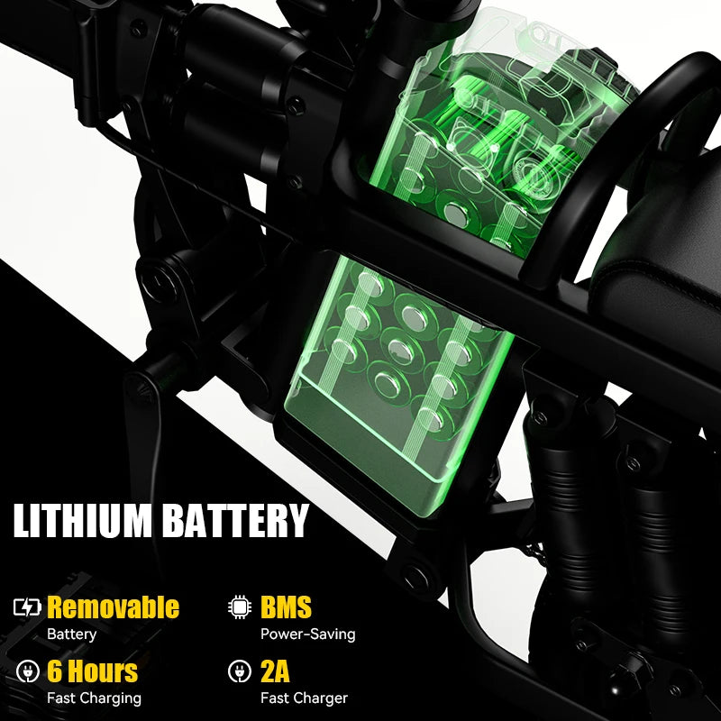 E-Bike, Max Load Capacity Of 330LBS