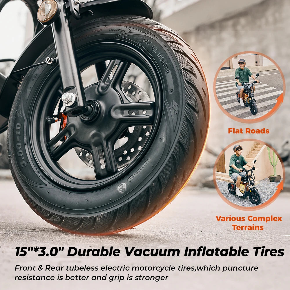 IScooter DX5 Electric Bike With Seat&Basket