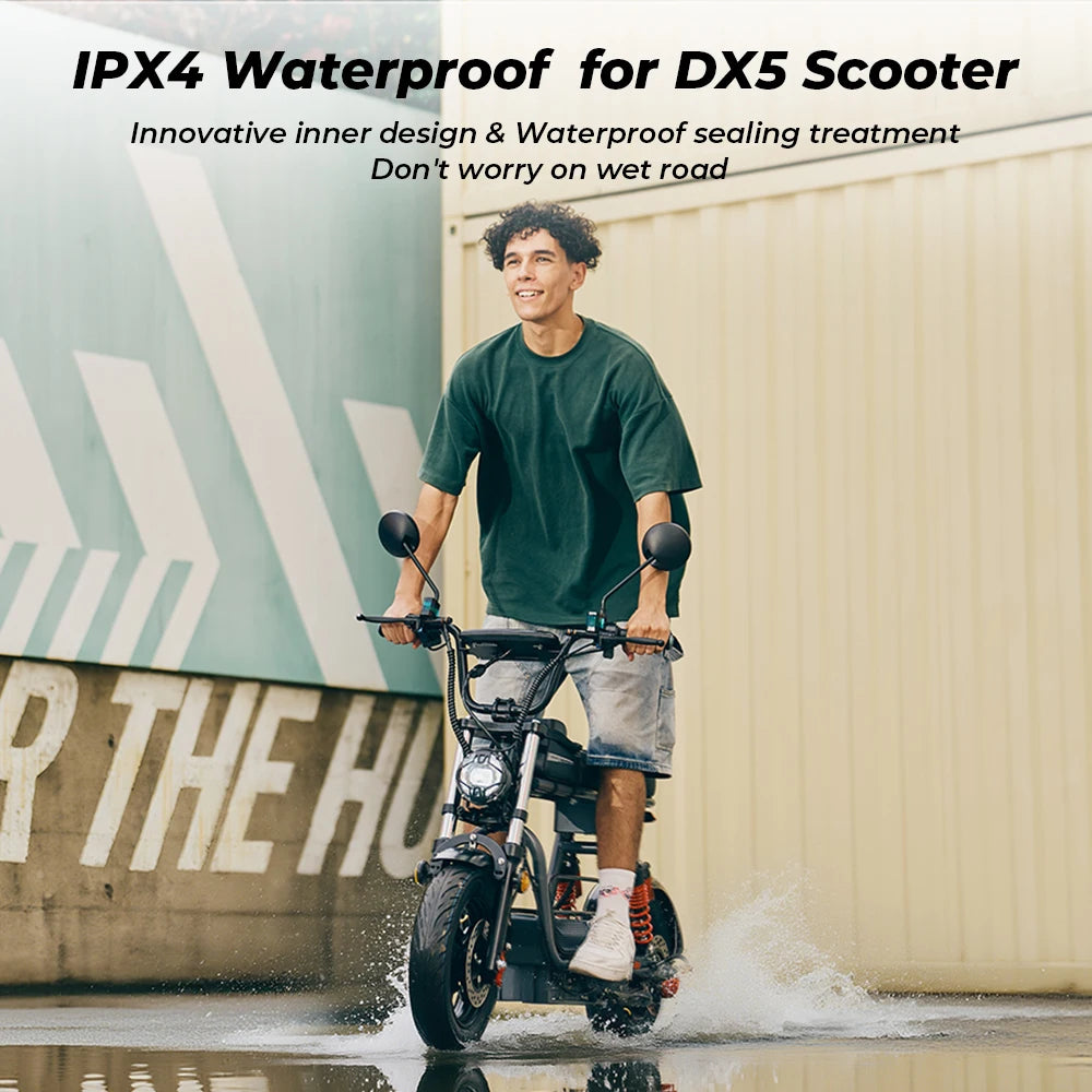 IScooter DX5 Electric Bike With Seat&Basket
