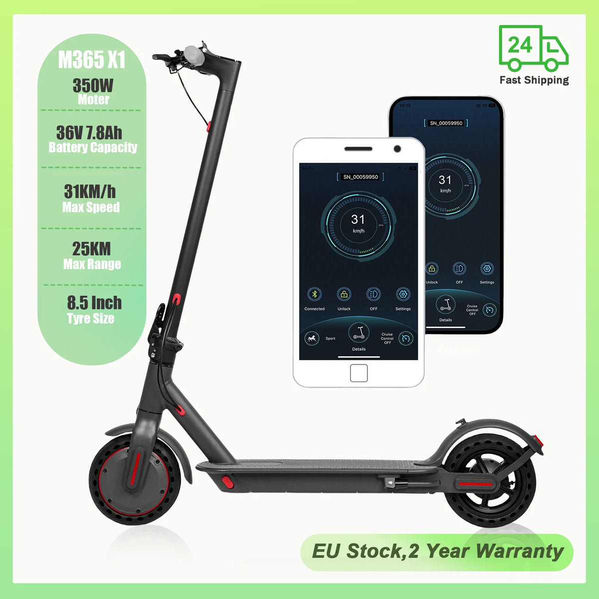 M365PRO/M365 X1 Electric Scooter