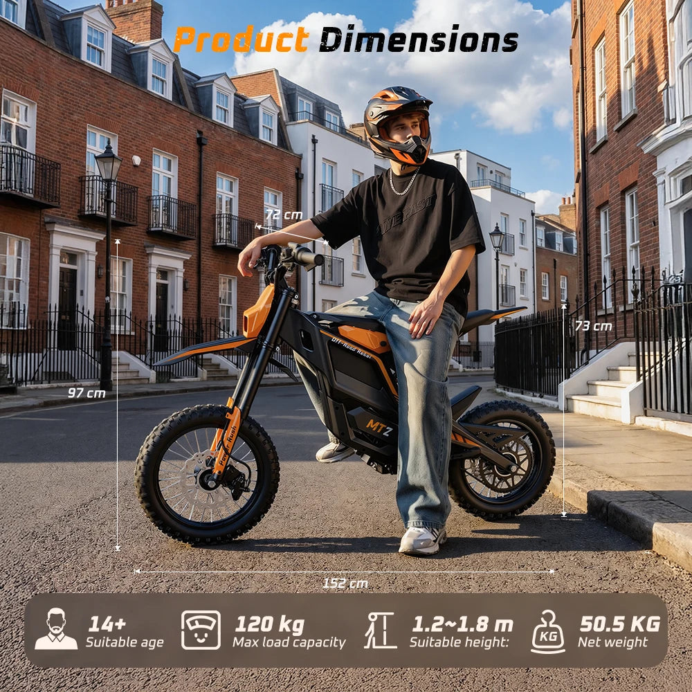 MT3 Electric Dirt Bike 22.5Ah