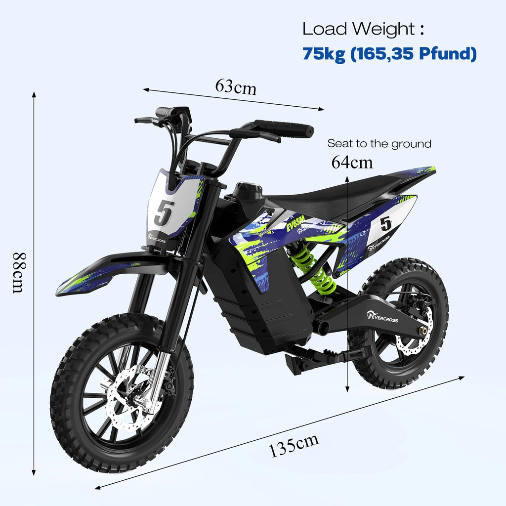 EVERCROSS TECH EV65M Electric Motocross KID