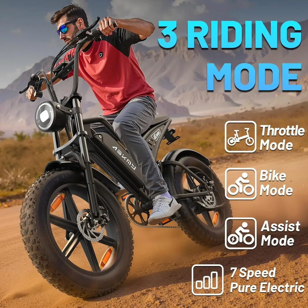 Electric Mountain Bike for Adults