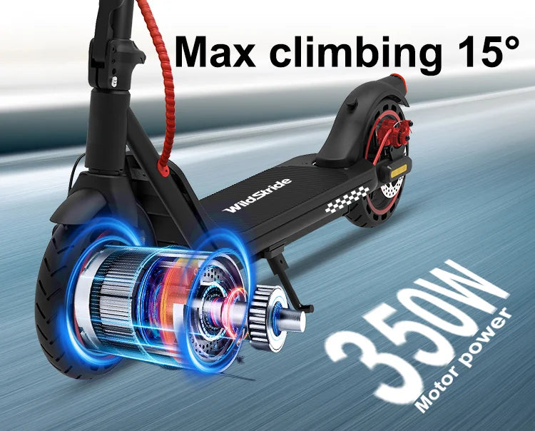 Wildstride Electric Scooter 350W Motor 8.5"