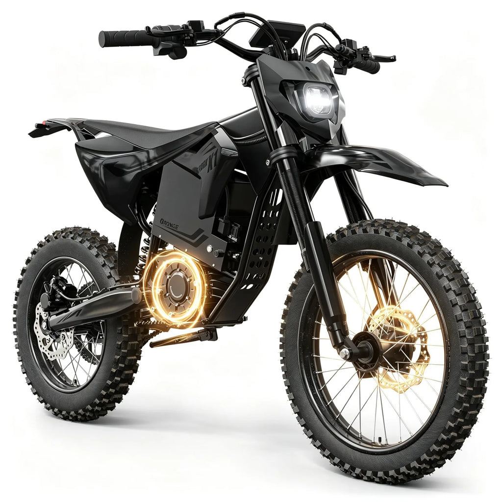 QRONGE X1 Spark L Electric Dirt Bike, 60V 28.8Ah