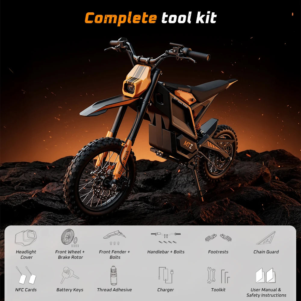 MT3 Electric Dirt Bike 22.5Ah